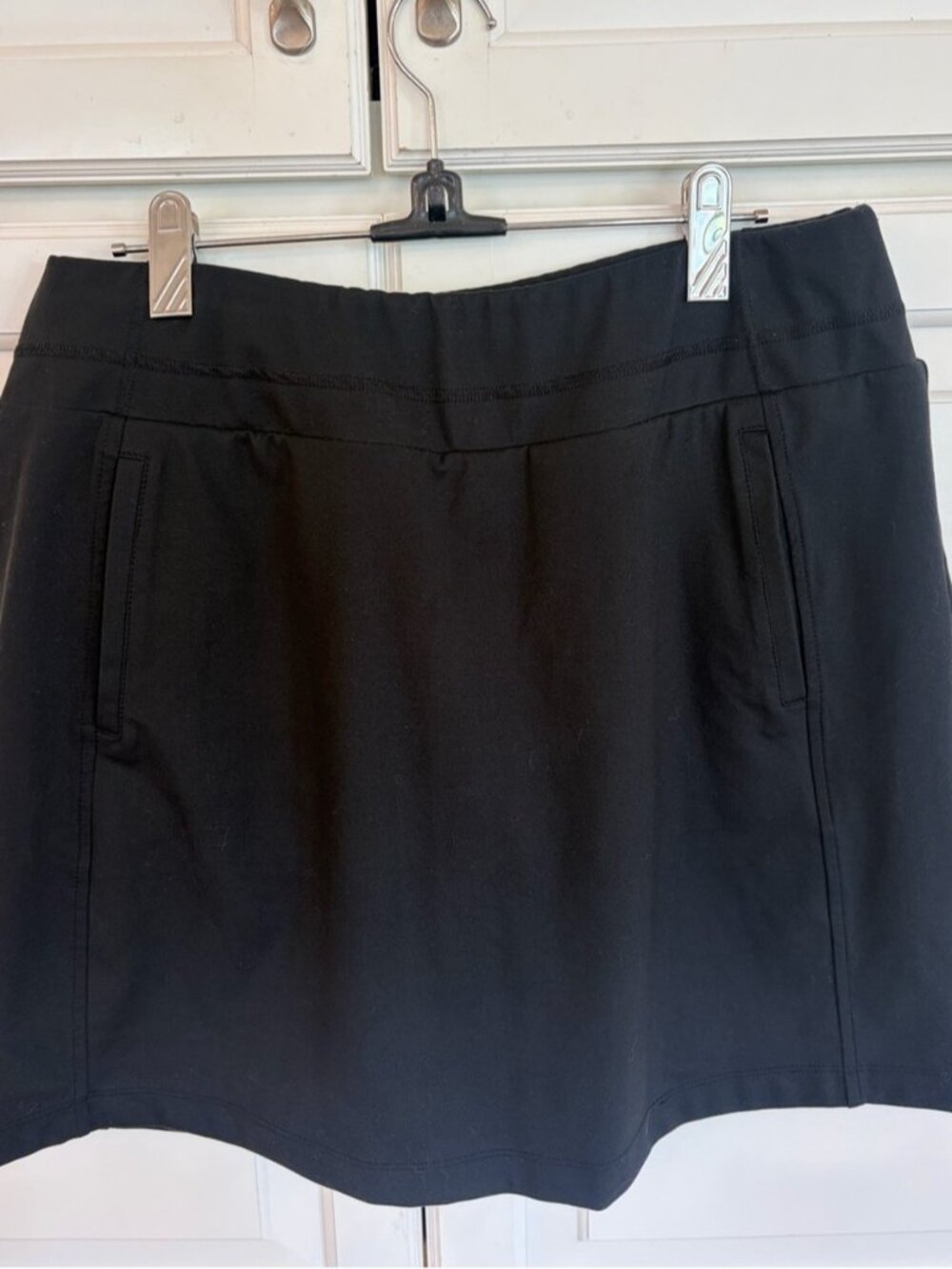 Black Women's Skort
